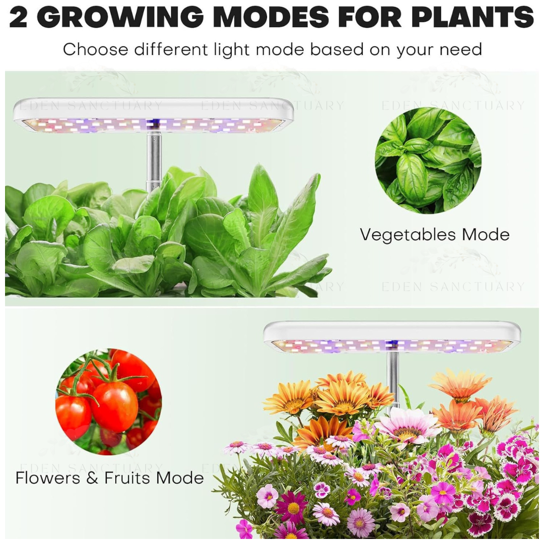 UrbanHarvest 8-Pod Smart Hydroponics Kit