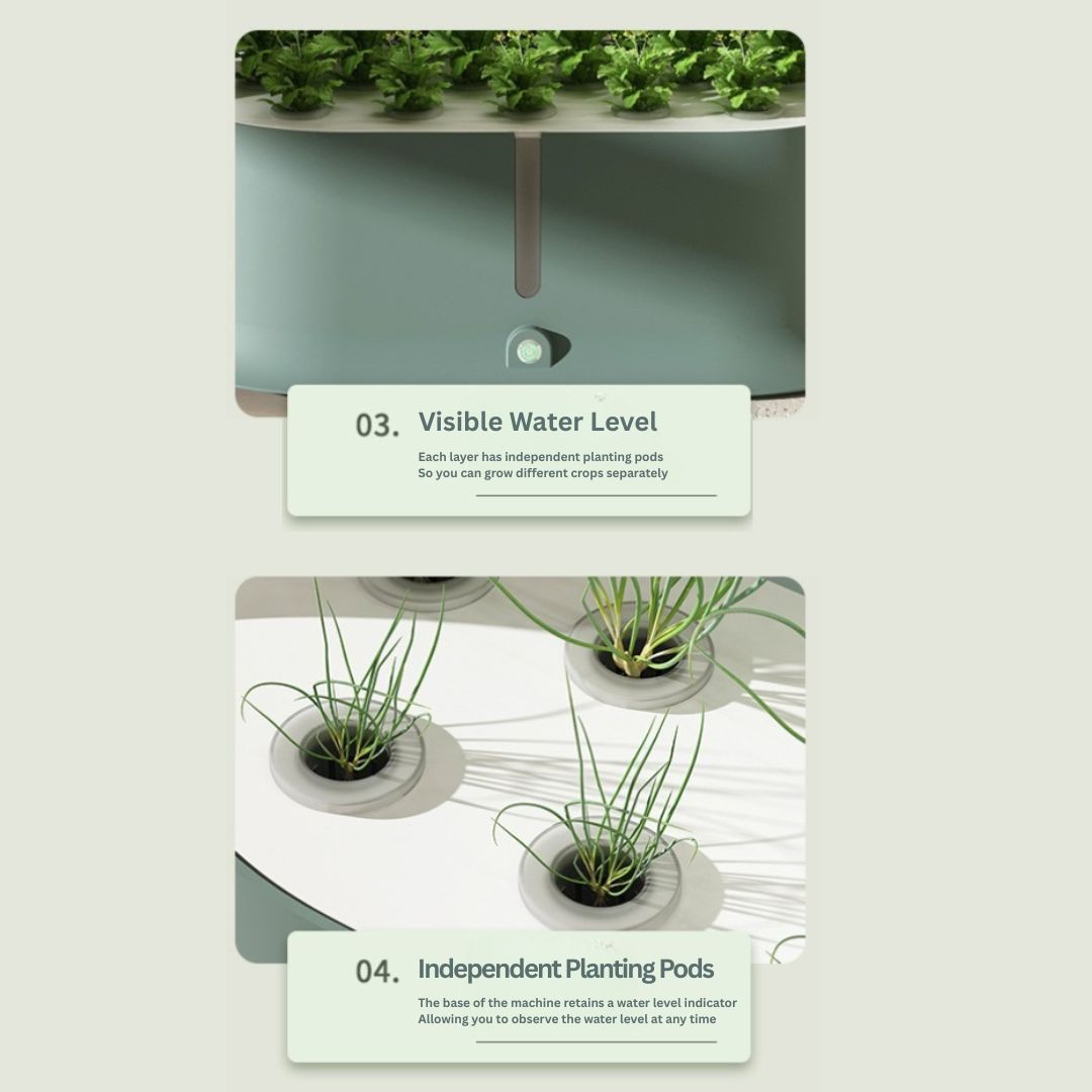 Eden Tower Grow™ – 4-Tier Hydroponic System