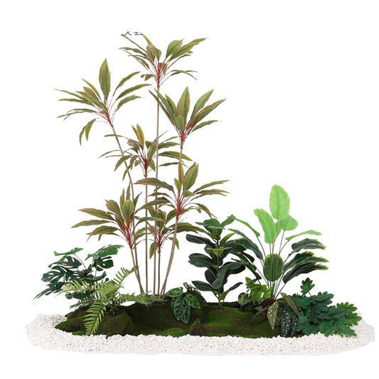 Velvet Tree Set  - 1.5m (L) X 1.6m (H) X 1.0m (W)