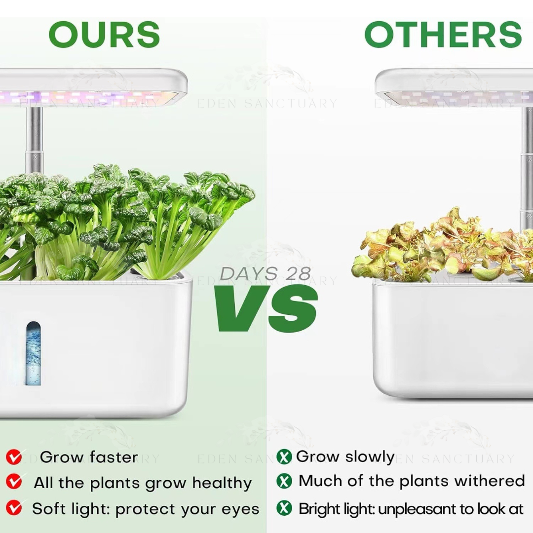 UrbanHarvest 8-Pod Smart Hydroponics Kit