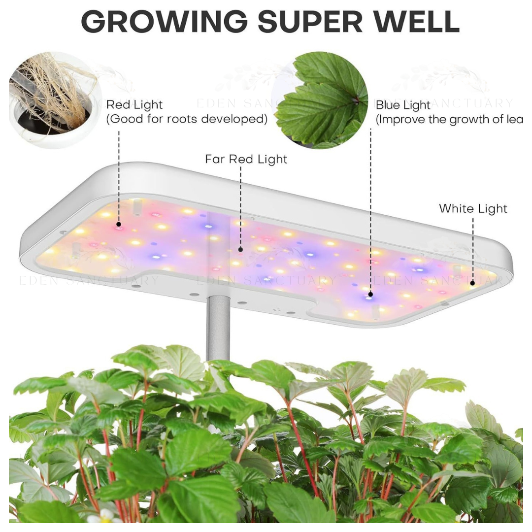 UrbanHarvest 8-Pod Smart Hydroponics Kit