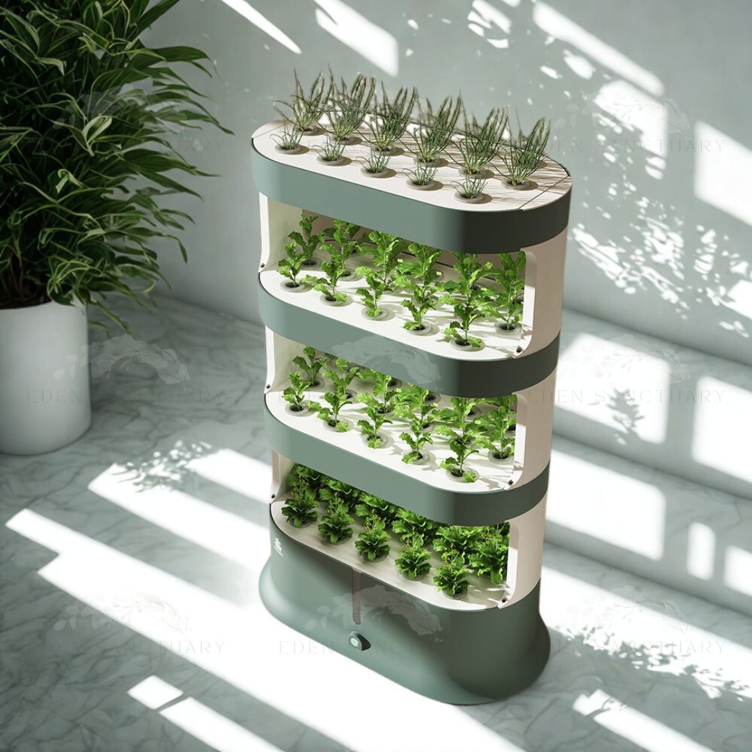 Eden Tower Grow™ – 4-Tier Hydroponic System