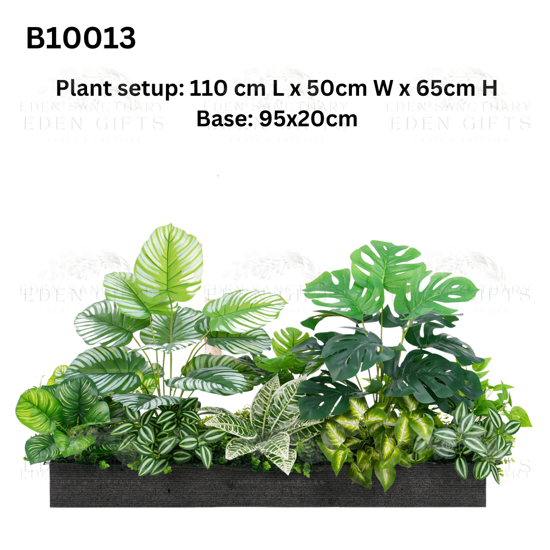 EdenFit™ Planter Inserts – Lush Artificial Greenery Series - 100CM
