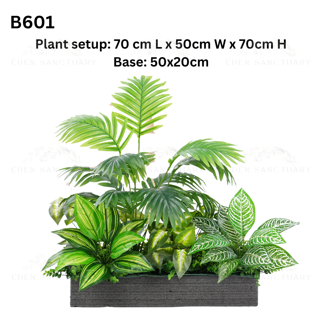 EdenFit™ Planter Inserts – Lush Artificial Greenery Series - 60CM